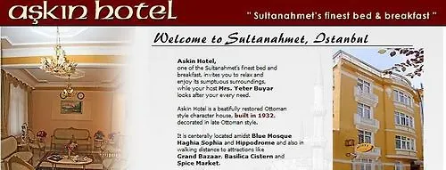 Askin Hotel Stambuł Turcja